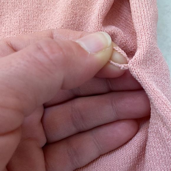 NINE & CO. by Nine West Short Sleeve Lightweight Sweater - Picture 8 of 9